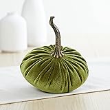 Avocado Small Velvet Pumpkin, Handmade Home