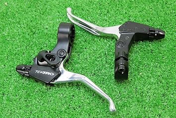 Amazon 軽量 コンパクト テクトロ Tektro Cl 5 ベル付 軽量 アルミ合金 V ブレーキ ディスクブレーキ用 自転車 ブレーキレバー ２フィンガー Tektro テクトロ ブレーキレバー