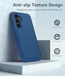 FNTCASE for Samsung Galaxy S24 Case: Dual Layer