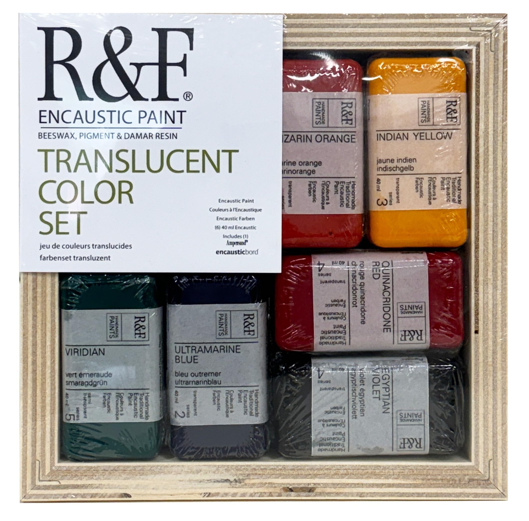 R&F Encaustic Translucent Color Set