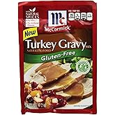 McCormick Gluten Free Turkey Gravy Mix (4 Pack) .88 oz Packets