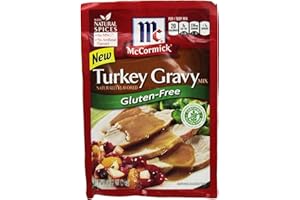 McCormick Gluten Free Turkey Gravy Mix (4 Pack) .88 oz Packets