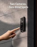 eufy Security S330 Video Doorbell Battery Dual Cam 2K HD Local Storage No Fee view 2