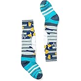 Smartwool Kids' Wintersport Full Cushion Yeti Pattern Over The Calf Socks