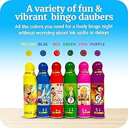 Lucky Lady Bingo Daubers for Adults - 6-Pack