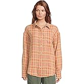 Faherty Womens Dune Cotton Gauze Relaxed Shirt