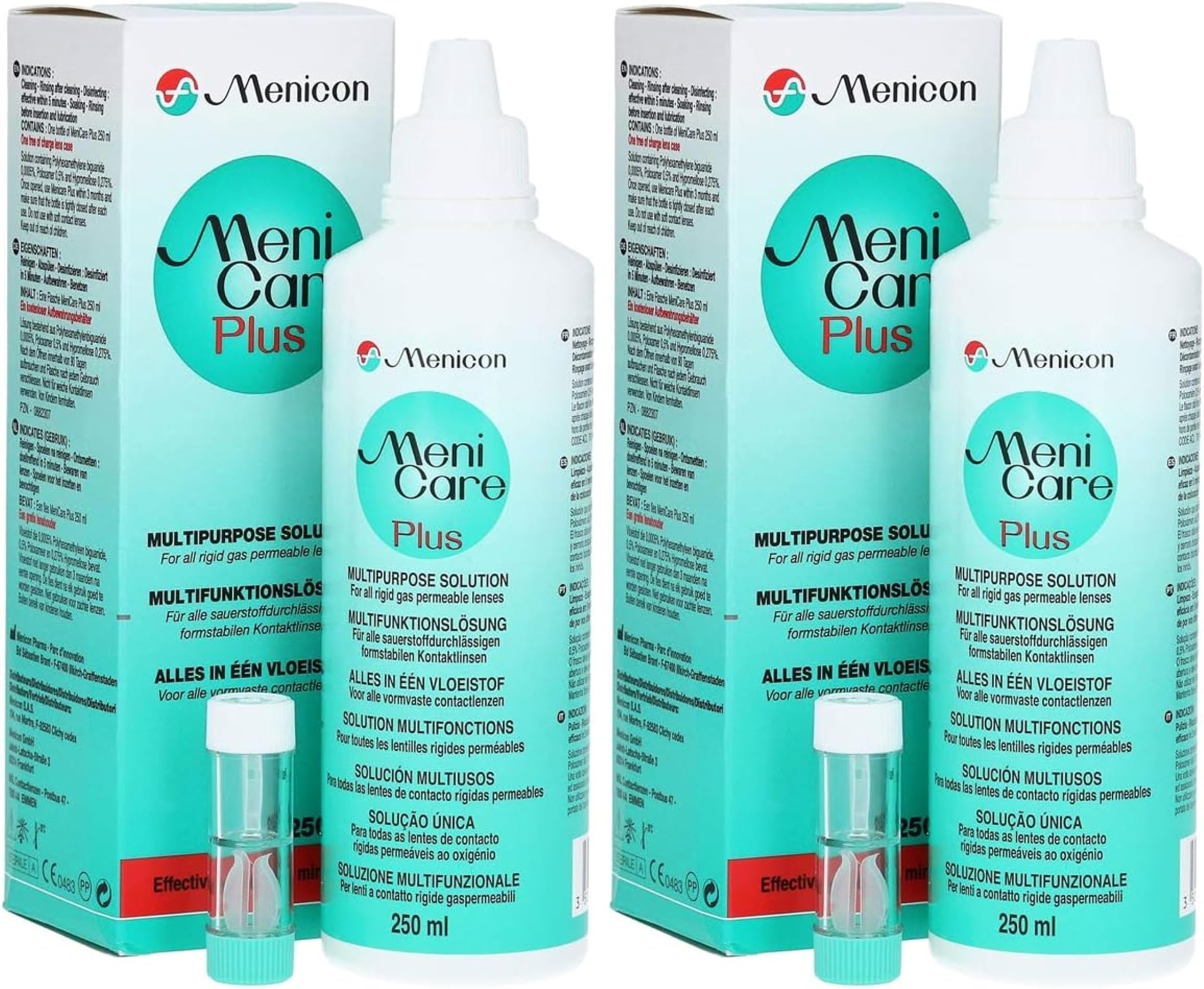 Meni Care Plus Twin Pack 2x250ml by HealthCentre