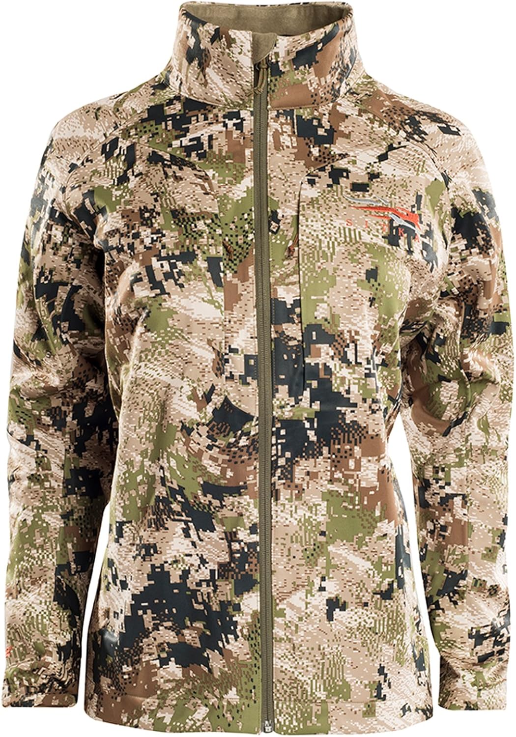 SITKA Gear Women's Hunting Windproof DWR Pocketed Camo Jetstream Jacket