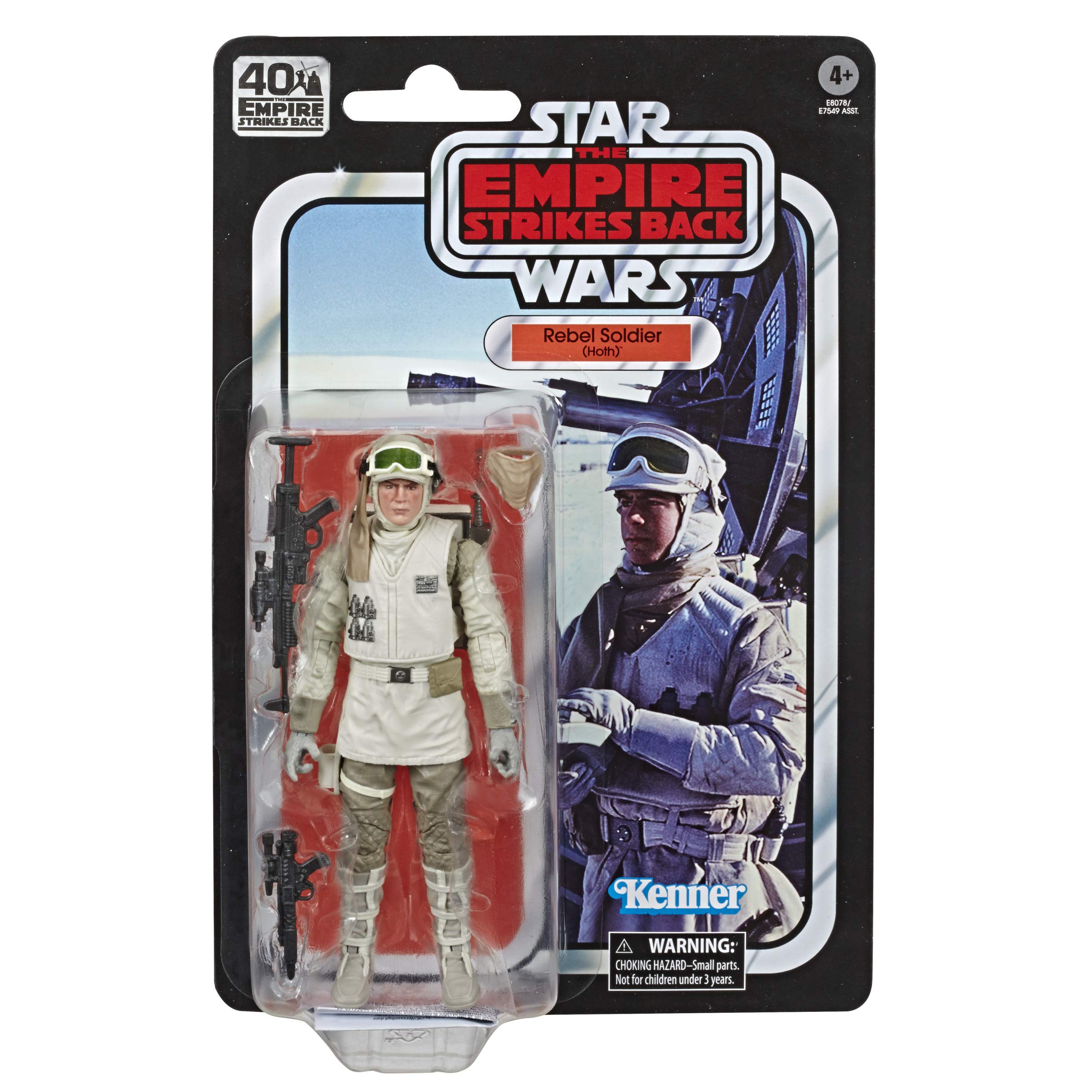 Star Wars The Black Series Rebel Soldier (Hoth) 6-Inch Scale The Empire Strikes Back 40th Anniversary Collectible Action Figure