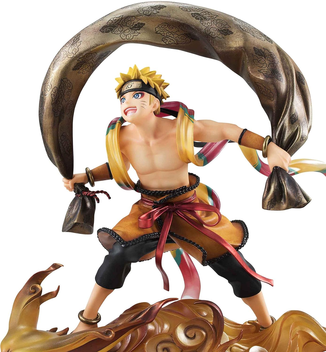 MegaHouse Naruto Shippuden Naruto Uzumaki Raijin GEM Series Remix