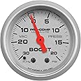 Auto Meter 4301 Ultra-Lite Mechanical Boost/Vacuum Gauge 2.3125 in.