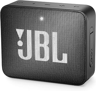 JBL GO2 - Waterproof Ultra-Portable Bluetooth Speaker - Black