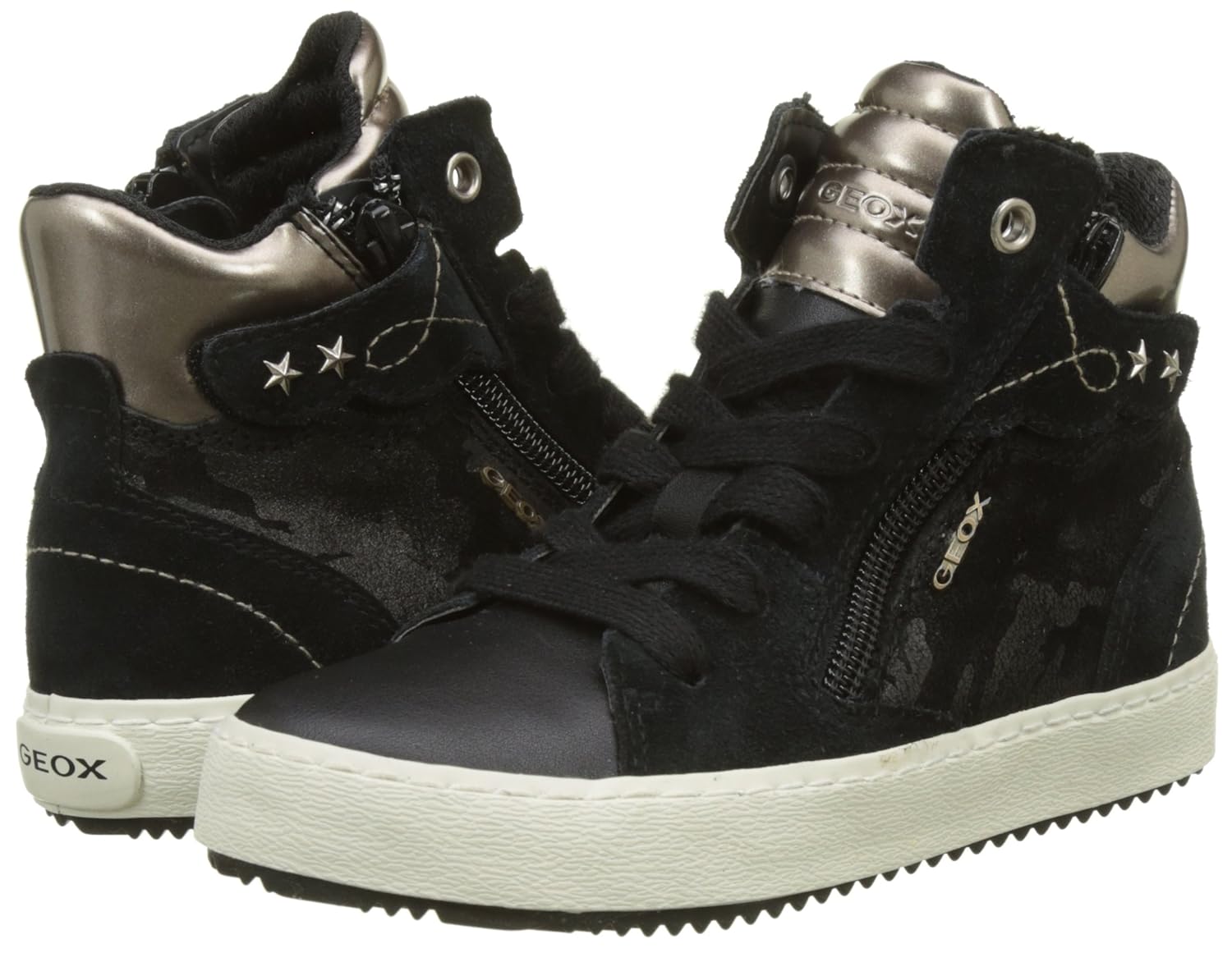 Basketball La Redoute Geox Big Girls Kalispera High Top Trainers