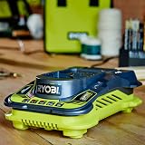 Ryobi 18V ONE+ Charger RB18L50 5.0Ah Hyper Green Grey LED Indicators view 3