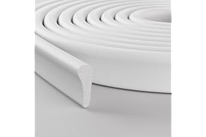 Frantie Weather Stripping Door Seal Strip, 118'' Foam Weatherstripping Window Sealer Winter, Soundproofing Self Adhesive Window Insulation Door Draft Stopper Gap Filler for Front Frame