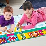 Aquadoodle E73255FR Stencil & Doodle Water Mat with Magic Pen view 2