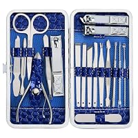 Maniküre- & Pediküre-Set – 4 Nagelscheren Aus Edelstahl Mit Etui, Set 23