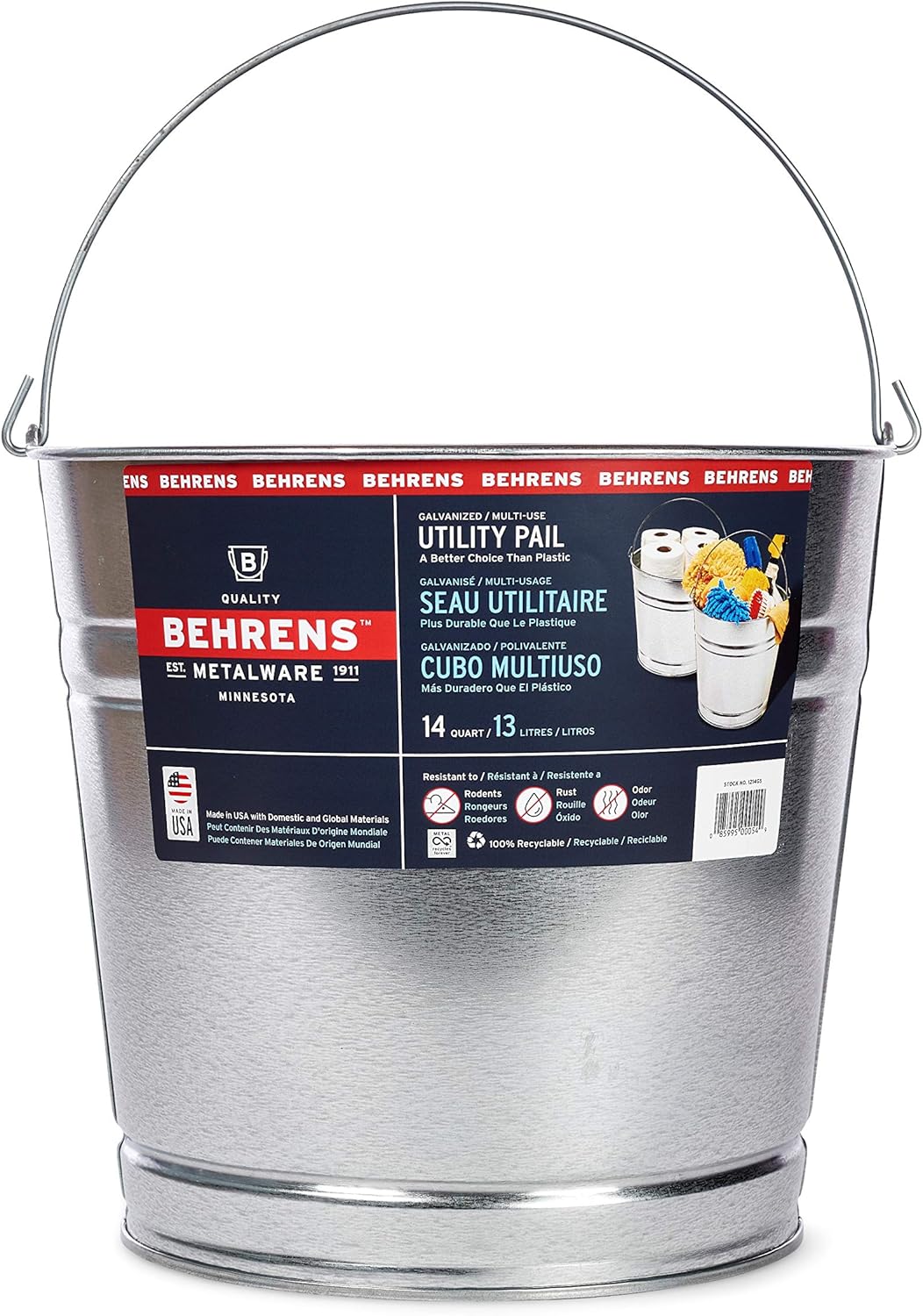 Which Is The Best Rubbermaid 14Qt Bucket With Handle