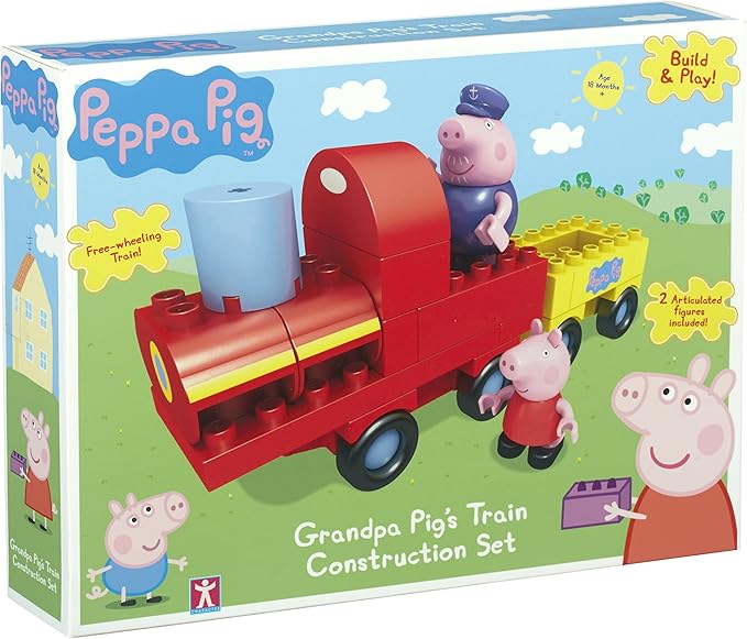 peppa pig duplo train