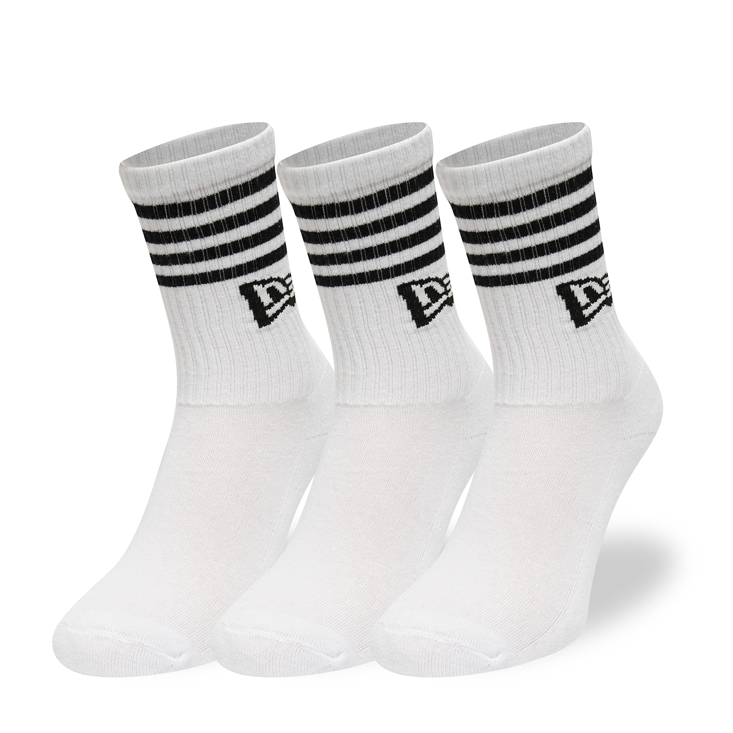 New Era Unisex Stripe Crew Sock