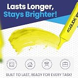 Eziglide Yellow Highlighters 10-Pack with Chisel Tip 1-4.5mm view 3
