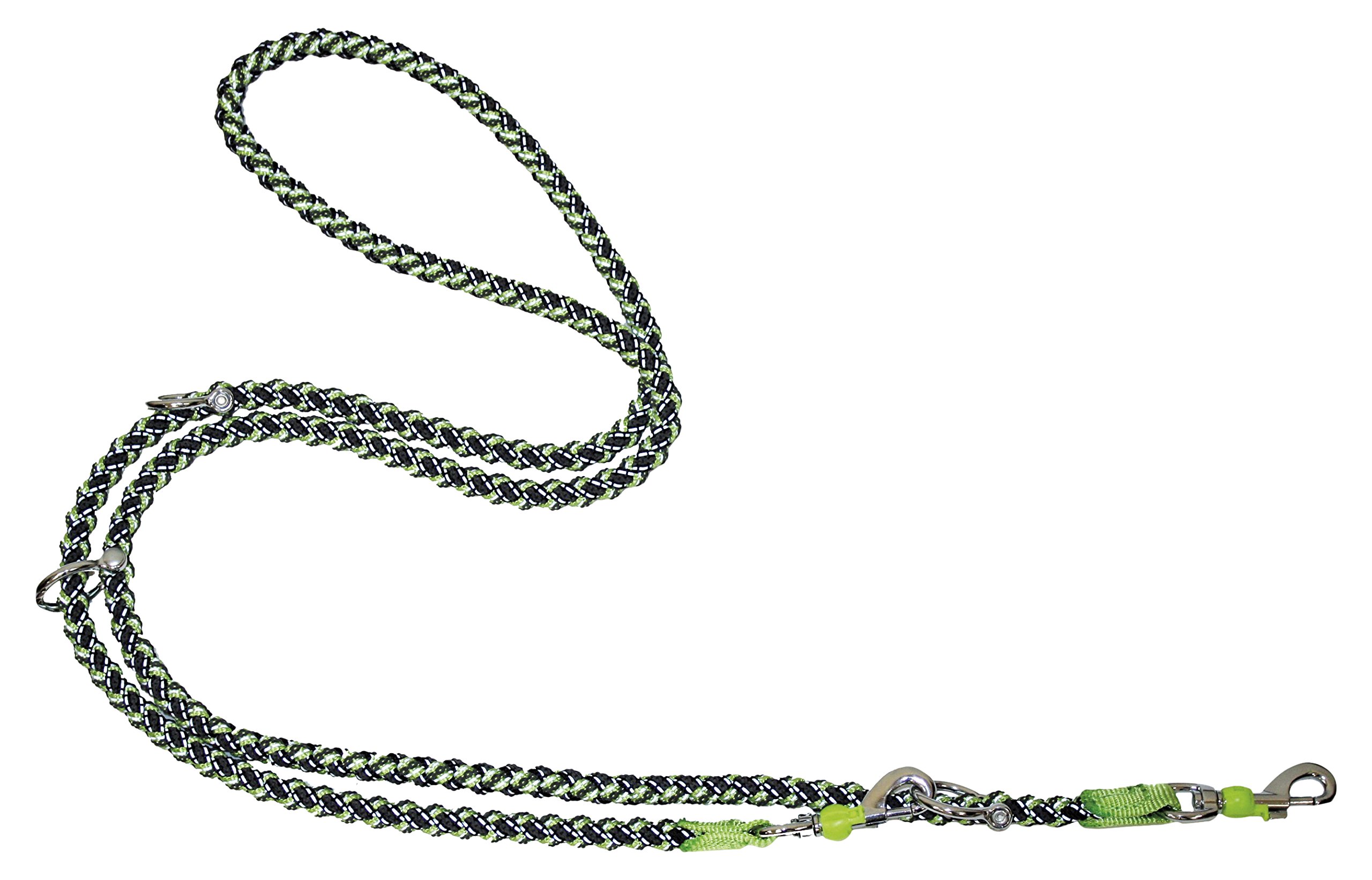 CROCI Hiking Endurance Train Leash, 15 x 2000 mm, Green