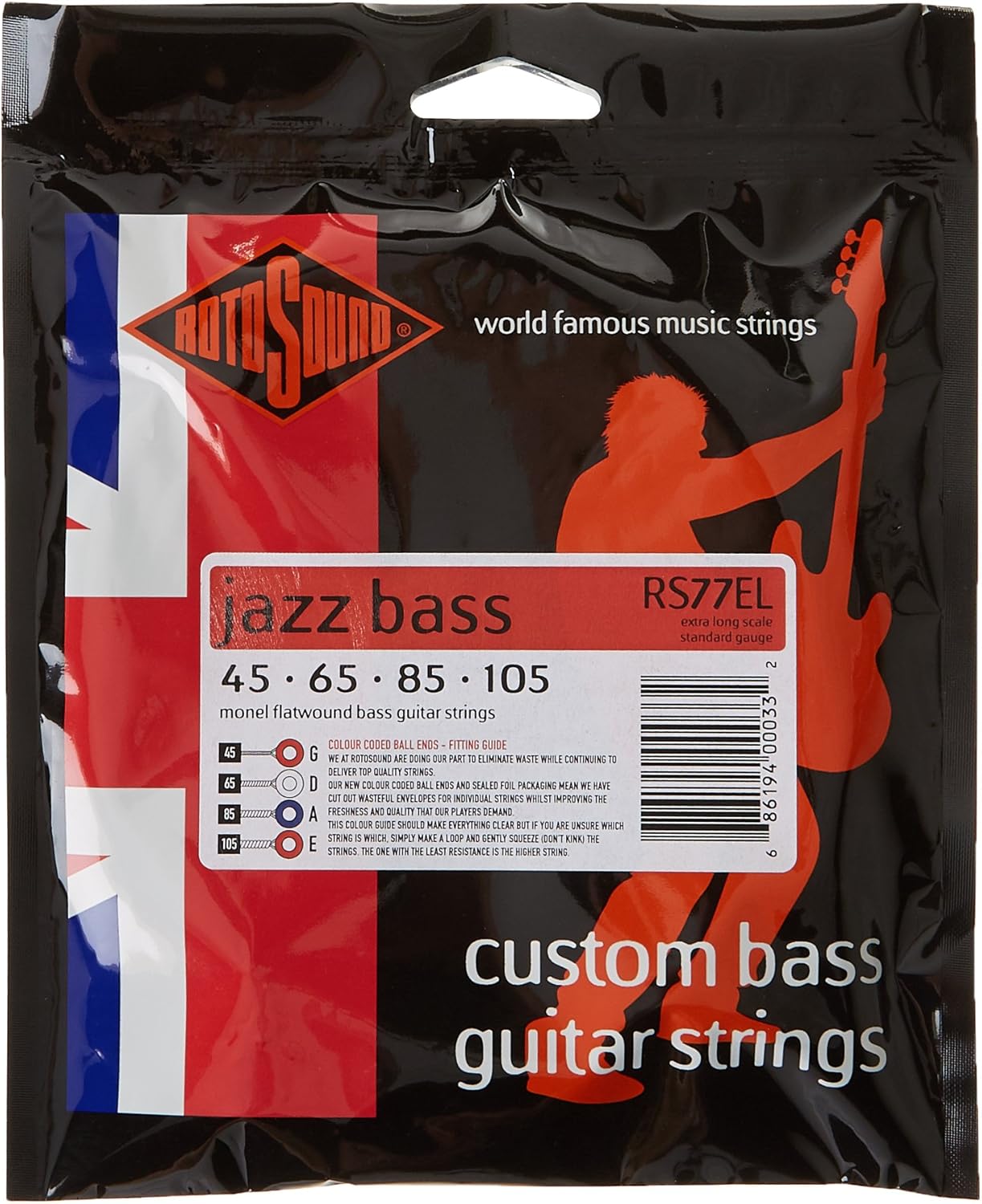 String 45. Струны rotosound tru bass rs885ld - (65-75-100-115-135). rotosound solo bass 45 - 105. flatwound bass strings. rs77.