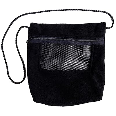 Bonding Carry Pouch (Black) for Sugar Gliders and other small pets