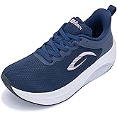 Wide Toe Box Shoes Women Arch Support Walking Shoes for Plantar Fasciitis Wide Width Orthotic Tennis Sneakers
