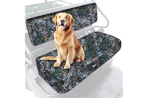 StarknightMT Mule Bench Seat Cover Compatible with Kawasaki Mule 600/610 2005-2016 & Mule SX 2017-2023, Waterproof UTV Camo Seat Cover Accessory Part