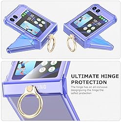 Galaxy Z Flip 5 Case with Hinge Protection Clear