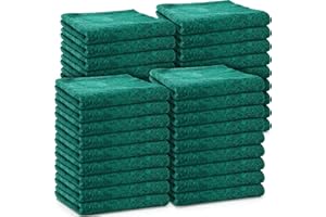BOYIEE Large Moving Blankets Bulk 80 x 72 Inch Packing Moving Storage Blankets Textile Skin Pads Blankets Quilted Shipping Furniture Pads for Protecting Furniture Moves and Storage (Green,36 Pcs)