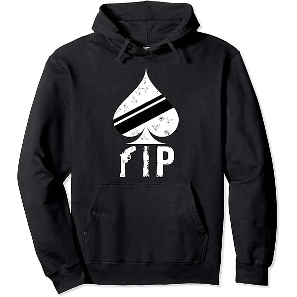 【FEPL】23FW★ Flow Ace Spade Brushed Hoodie Amazon.com: Ace of Spades Pullover Hoodie Hoody Small Black