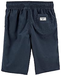 OshKosh B'Gosh Boys' Pull-on Shorts, Navy, 7