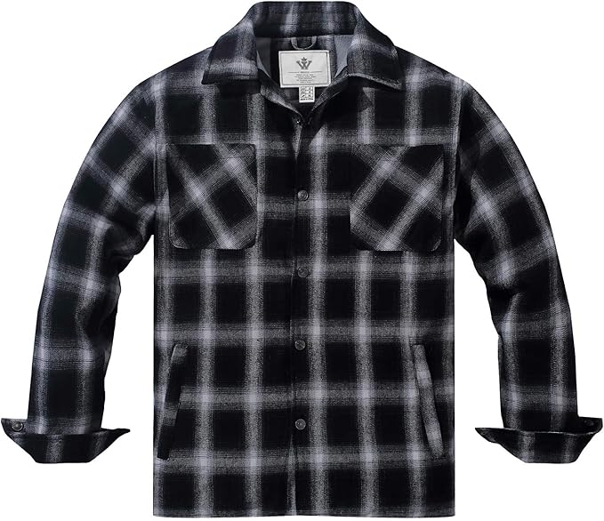 plaid thermal shirt