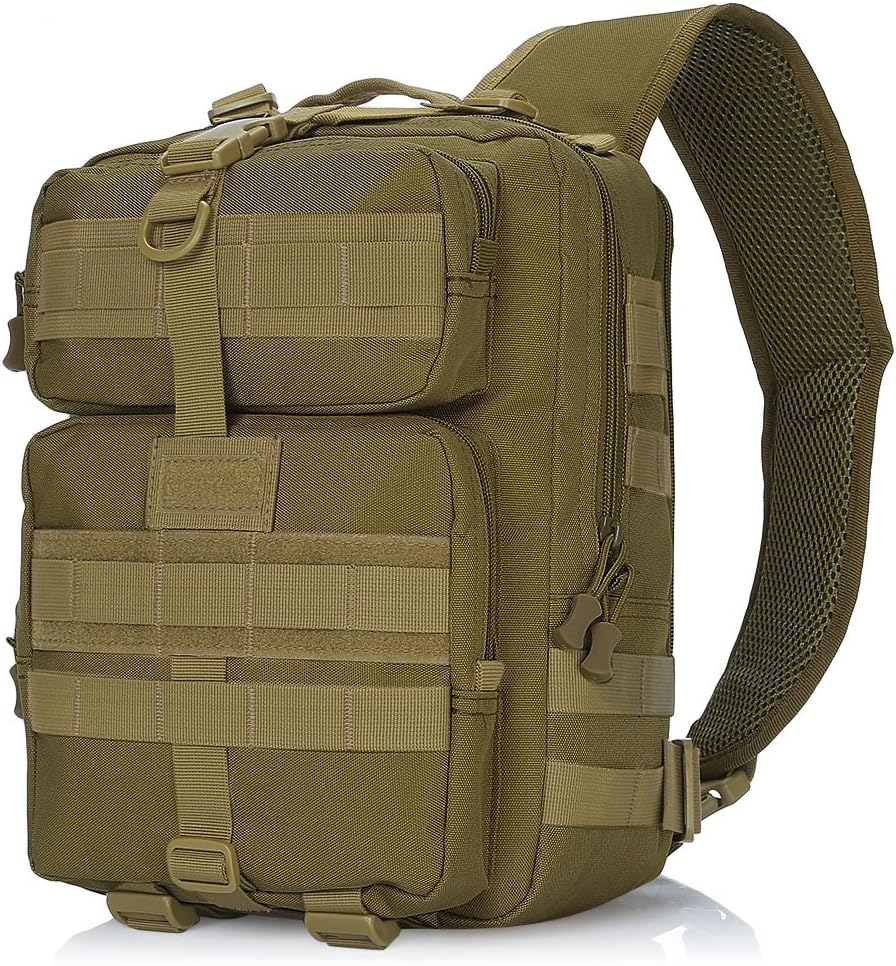 HUMTUS 20L Tactical Backpack, Military Pack, Sport Rucksack with oxford cloth for School Camping Outdoor Hiking Climbing Hunting Survival Military Training