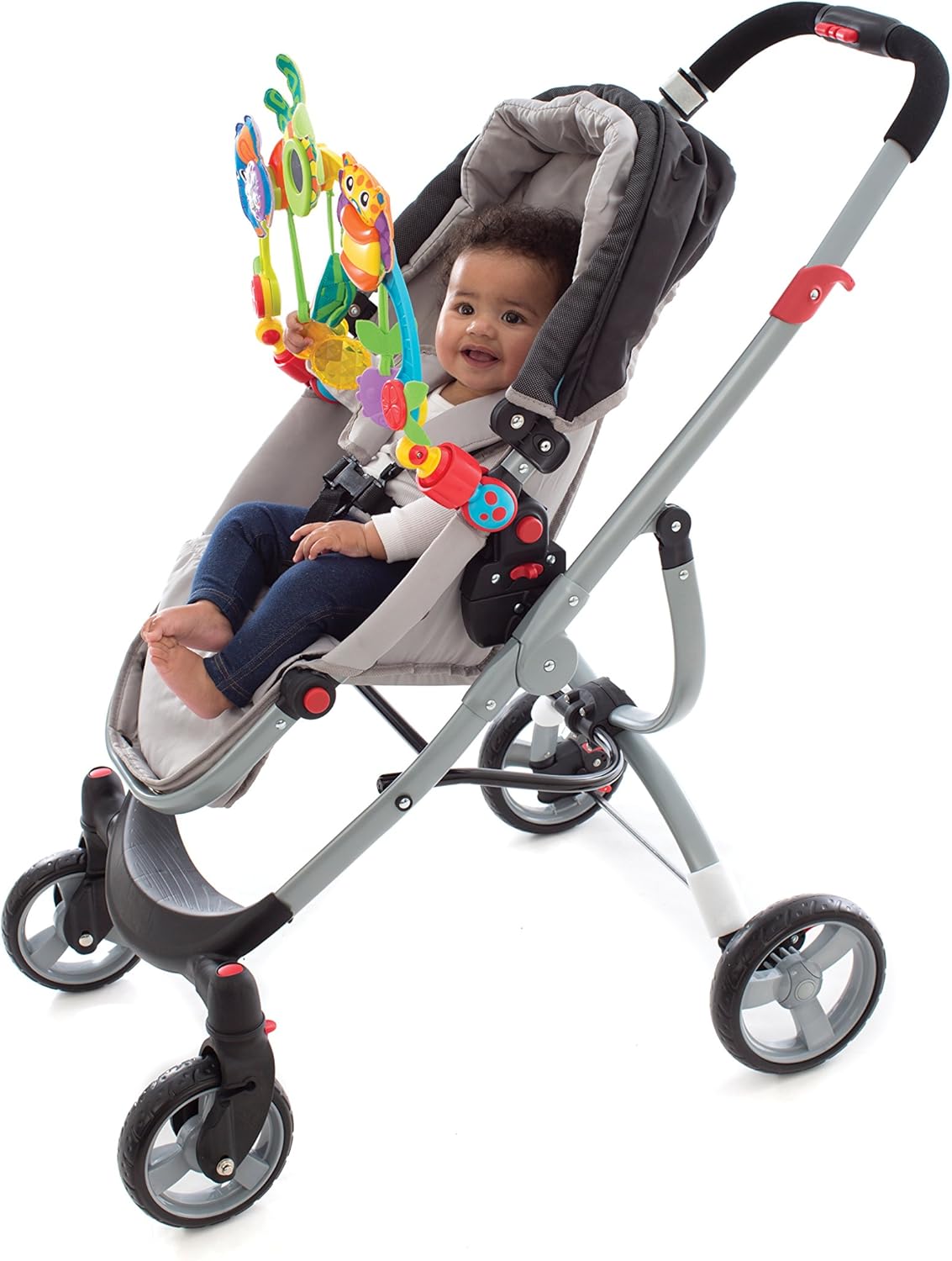 Playgro Jouet Pour Poussette Arche Dactivite Articulee Sous Tropique Jouets Pour Poussettes Bebe Puericulture Dwteam In