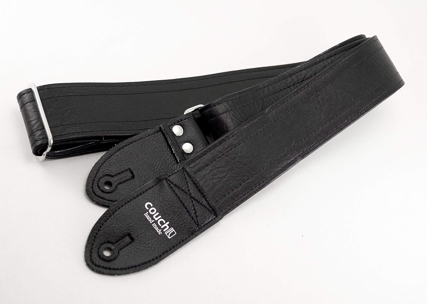 Amazon Com None More Black Luggage Guitar Strap Made In Usa By