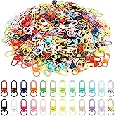 Lainballow 300 Pcs Colorful Lobster Claw Clasps, 360° Swivel Keychain Clasp, Metal Lanyard Keychain Clips, Swivel Snap Hooks, Small Key Chain Hooks for Key Chain Connector Jewelry Bags Crafts Lanyard