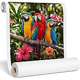 Matte Polyester Canvas Roll for Wide Format Printers, 24" x100', 200 GSM | Quick-dry and water-resistant for fine art, commercial printing, studio photography and gallery wraps, 15 mil with a 2" core