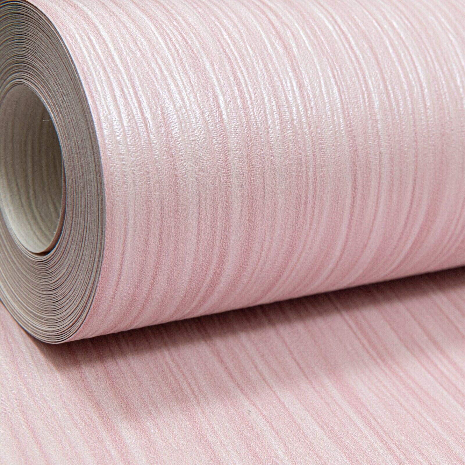 Light Blush Pink Mix Plain Thick Textured Wallpaper Free No Match Subtle Shine