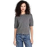 Theory Women's Crop Cashmere Tee