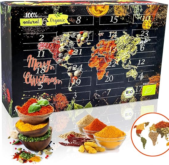 C&T Organic Spices World Trip Advent Calendar 2019 Gift idea with 24