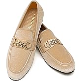 FQEQNQG Men's Fashion Formal Velvet Loafers and Wedding Dress Shoes for Men, Penny Slip-On Smoking Luxury Men Casual Shoes