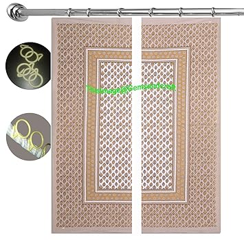 Amazon Com Gemsandcraft Mandala Door Treatment Curtains 2 Pcs