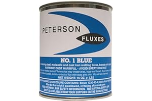 Peterson Fluxes Peterson #1 Flux Blue Powder 1 lb Can
