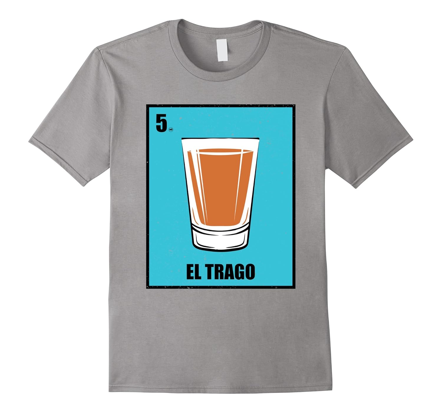 Drink El Trago T-Shirt Design-Rose