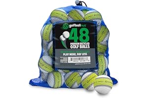 GolfBall Nut Used and Recycled for Taylormade Tour Response Stripe Mint 5A Choose Color (24 & 48) Golf Balls Mesh Bag Included