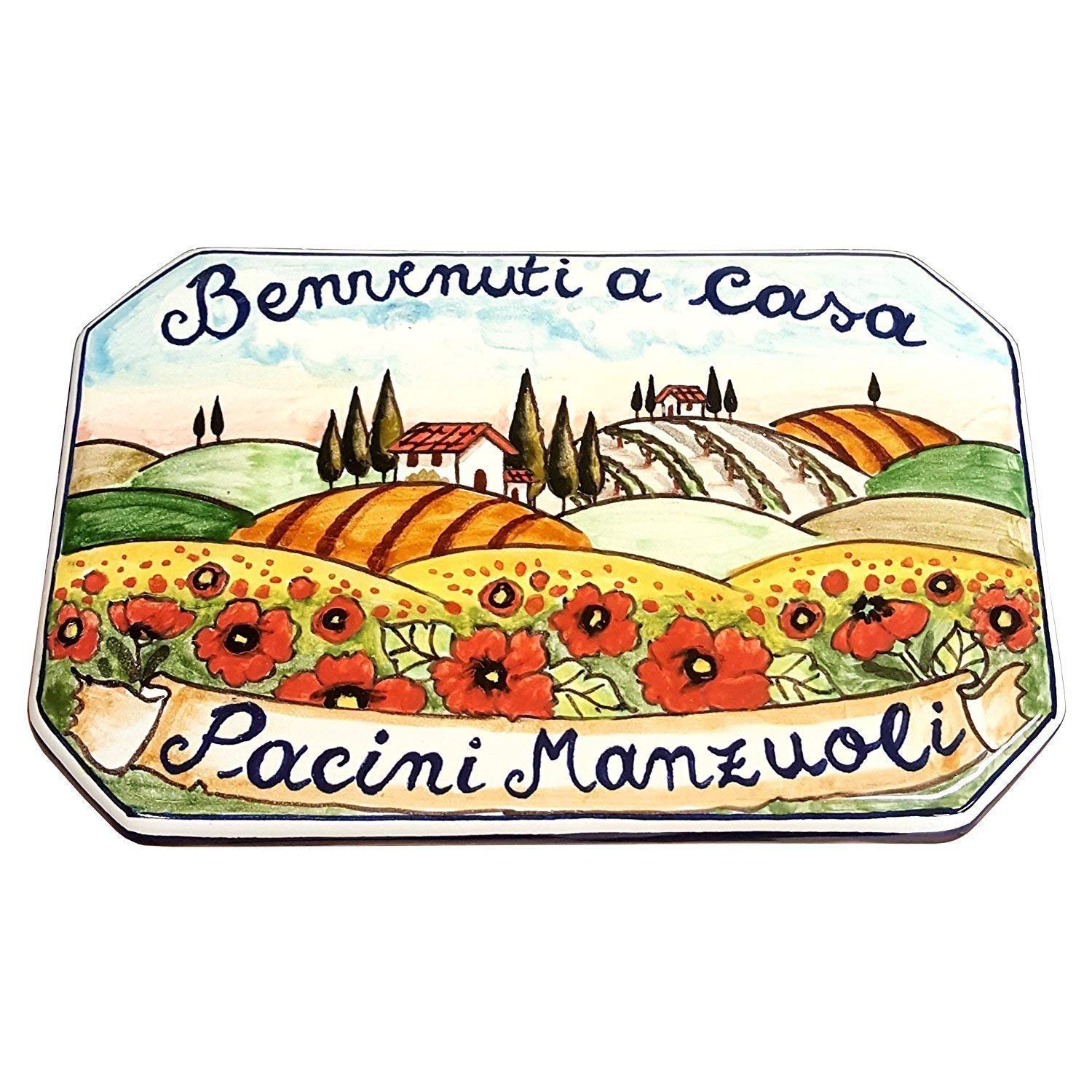 targa con l'indirizzo per la cassetta postale