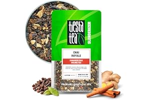 Tiesta Tea - Chai Royale Tea, Loose Leaf, Cinnamon Chai Oolong Tea, Premium Medium Caffeine Tea Blend, Make Hot or Iced & Up to 25 Cups, 3 oz Resealable Pouch